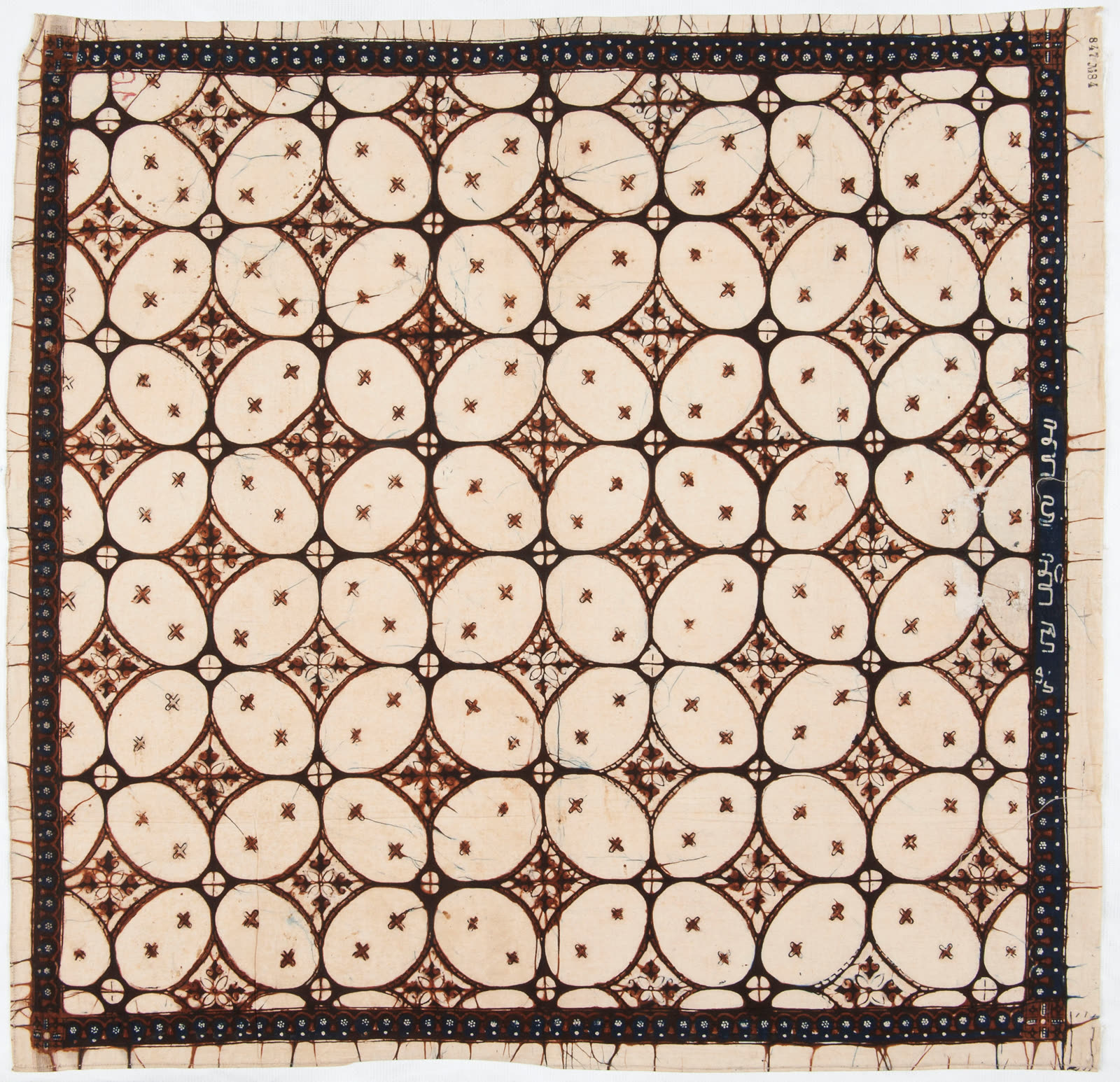 Pola batik "Kawung kemplang", sebelum 1891